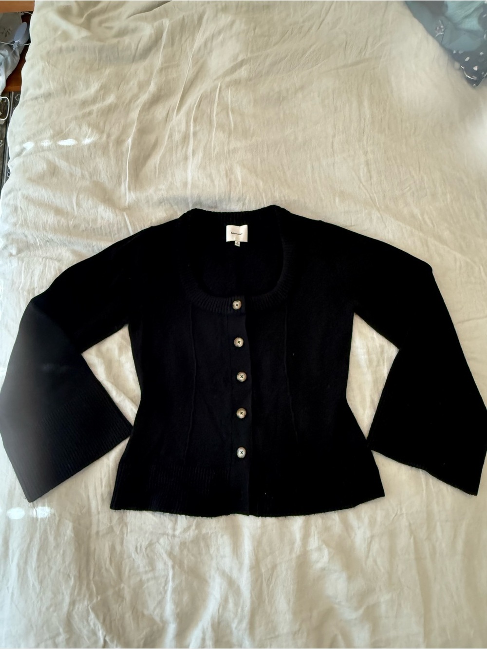 Reformation Bell Sleeve Cardigan